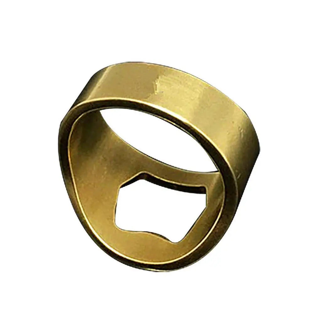 Creative Stainless Steel Finger Ring Opener